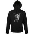 Sweatshirt unisexe &agrave; capuche Lumba (Mod&egrave;le Exclusif) Gamme Black Zoo de Thoiry Noir XS