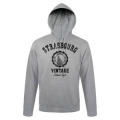 Sweatshirt unisexe à capuche Strasbourg Alsace France Vintage French Marine S