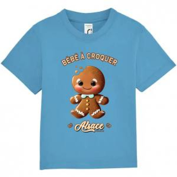 Tshirt bébé Transfert Manala Alsace France Rose Orchidée 36 mois