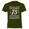 T-shirt enfant 75th Anniversary Normandy Army 10 ans