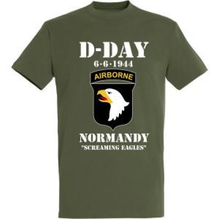 Tshirt enfant Aigle Airborne DDay Army 4 ans