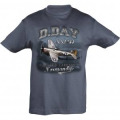 T-shirt enfant Avion D-Day 6-6-1944 Normandy Denim 2 ans
