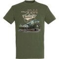 T-shirt enfant Avion Tarmac Vintage D-Day 1944 Army 2 ans