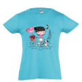 T-shirt enfant Ballade à Vélo Riquewihr Alsace France Blanc 2 ans