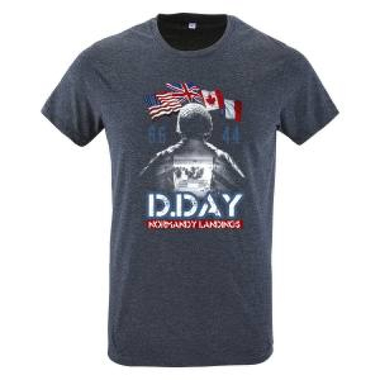 T-shirt enfant Barge de D&eacute;barquement dans le Soldat D-Day Denim 2 ans