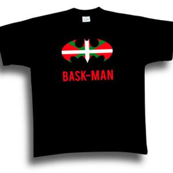 Tshirt enfant BaskMan Noir Profond 2 ans
