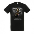 T-shirt enfant bio ajusté Chevalier Epée Cheverny France Noir Profond 6 ans