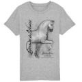 T-shirt enfant bio Cheval Navy 3/4 ans