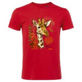 T-shirt enfant bio Girafe Intemporel Bioparc Yellow 4/6 ans