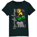 T-shirt enfant bio Jungle Heros Zoo les Sables d’Olonne Lavender Dawn 12/14 ans