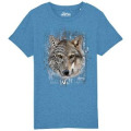 T-shirt enfant bio Loup Native Tribes Alpha Parc Animalier + transfert Col Alpha Parc Animalier Crea