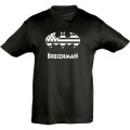 T-shirt enfant Breizhman (Sh3001) Noir Profond 2 ans