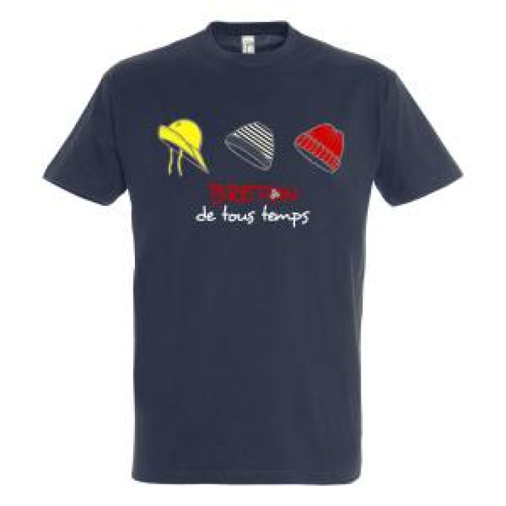 Tshirt enfant Breton de Tous Temps Marine 4 ans