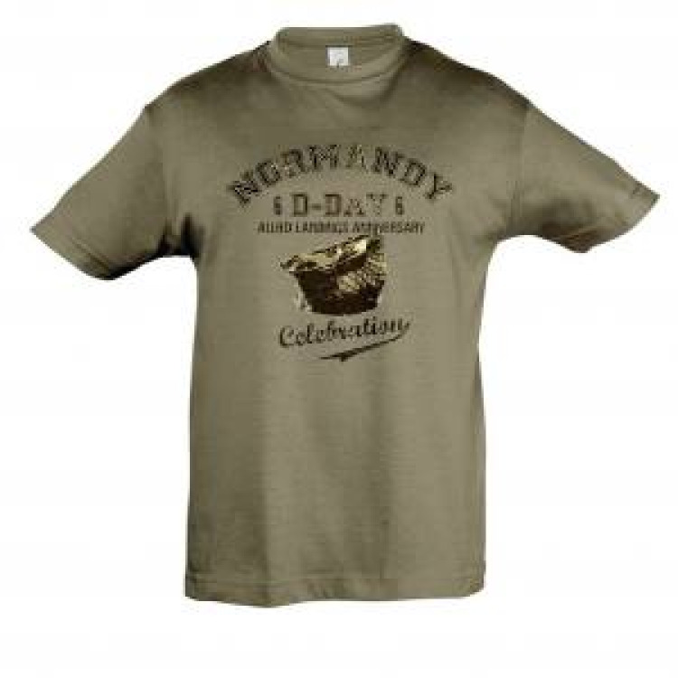 T-shirt enfant Casque Normandy Celebration D-Day Army 8 ans
