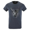 T-shirt enfant Cerf Native Tribes Pyrénées Deer Denim 2 ans