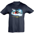 T-shirt enfant Chasse Neige Force avec Toi Pyrénées Marine 2 ans