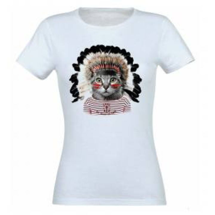 Tshirt enfant Chat Grand Chef Saint Jean de Luz Blanc 8 ans
