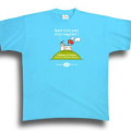 T-shirt enfant Ch&acirc;teau de Falaise Bleu Atoll 2 ans
