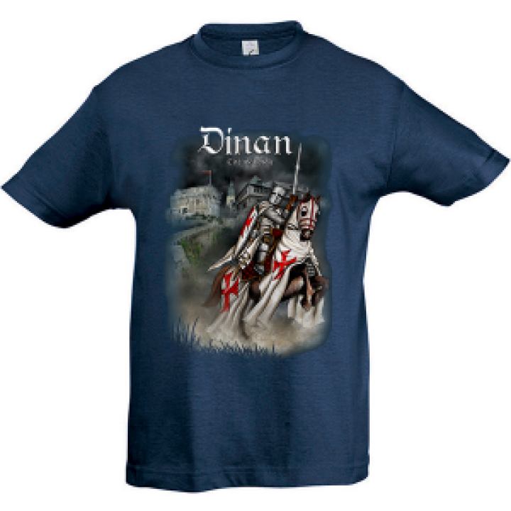 Tshirt enfant Chevalier Dinan Denim 2 ans