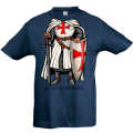 T-shirt enfant Chevalier sur Cintre Denim 2 ans