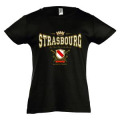T-shirt enfant Couronne Strasbourg Blason Alsace France Marine 2 ans
