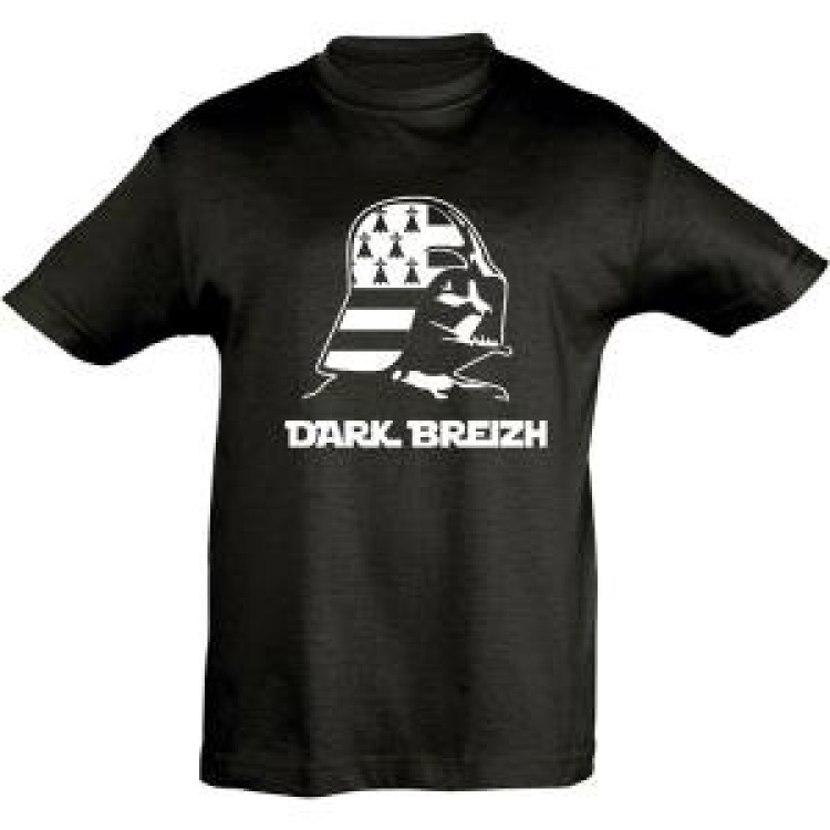 T-shirt enfant Dark Breizh (Sh3003) Noir Profond 4 ans