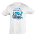 T-shirt enfant D&eacute;cor Saint Cast Blanc 2 ans