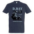 T-shirt enfant Deux Soldats Parachutistes D-Day Normandy Denim 2 ans