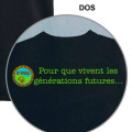 T-shirt enfant Empreintes Couls pour Que Vivent les Générations Futures Black 12 ans