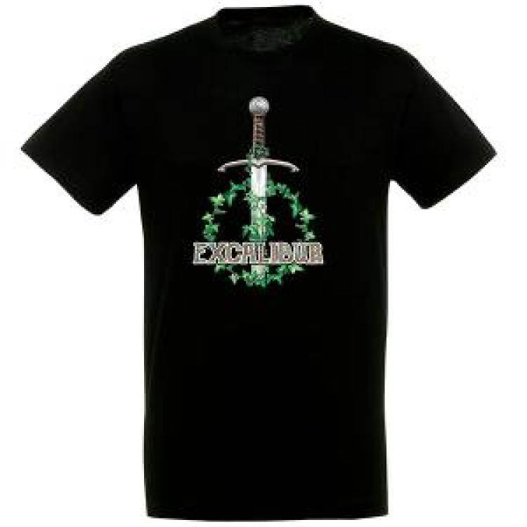 T-shirt enfant Excalibur Noir Profond 12 ans