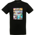 T-shirt enfant Game of Corsica Noir Profond 2 ans