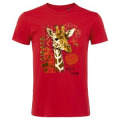 T-shirt enfant Girafe Intemporel Parc Animalier d’Auvergne + transfert Col Parc Animalier d’Auvergne