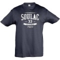 T-shirt enfant Gironde Soulac 33 Côte Atlantique Marine 6 ans