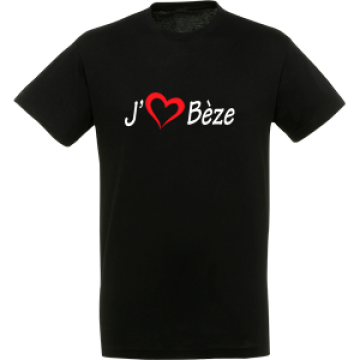 Tshirt enfant Jaime Cœur Bèze Noir Profond 2 ans