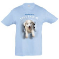 T-shirt enfant J'en Mords pour le Pays Basque Bleu Ciel 2 ans