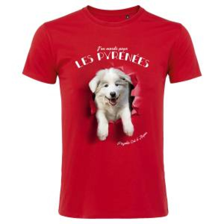 Tshirt enfant Jen Mords pour les Pyrénées Payolle Col dAspin Bleu Royal 2 ans