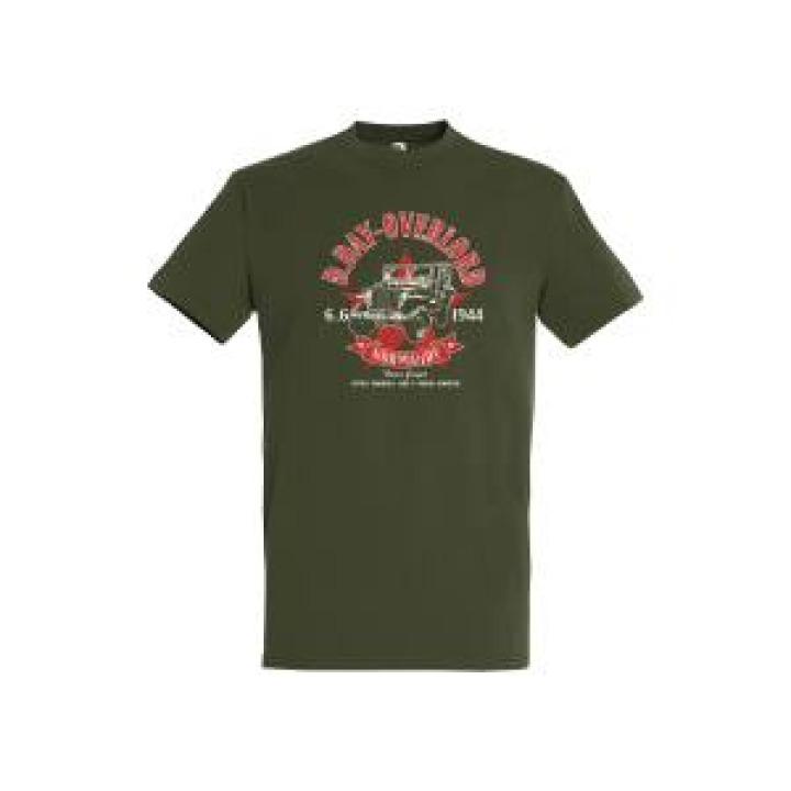 Tshirt enfant Jeep DDay Overlord Army 4 ans