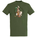 T-shirt enfant Korrigan sur Rat Breizh O'postum Army 2 ans