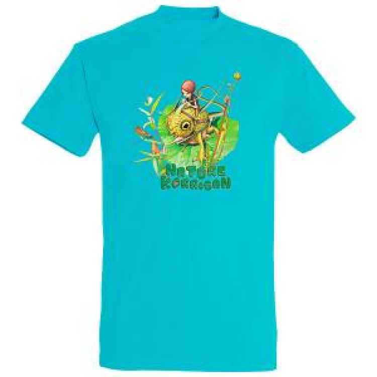 T-shirt enfant Korrigan sur un Crapaud Bleu Atoll 2 ans