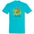 T-shirt enfant Korrigan sur un Crapaud Bleu Atoll 2 ans