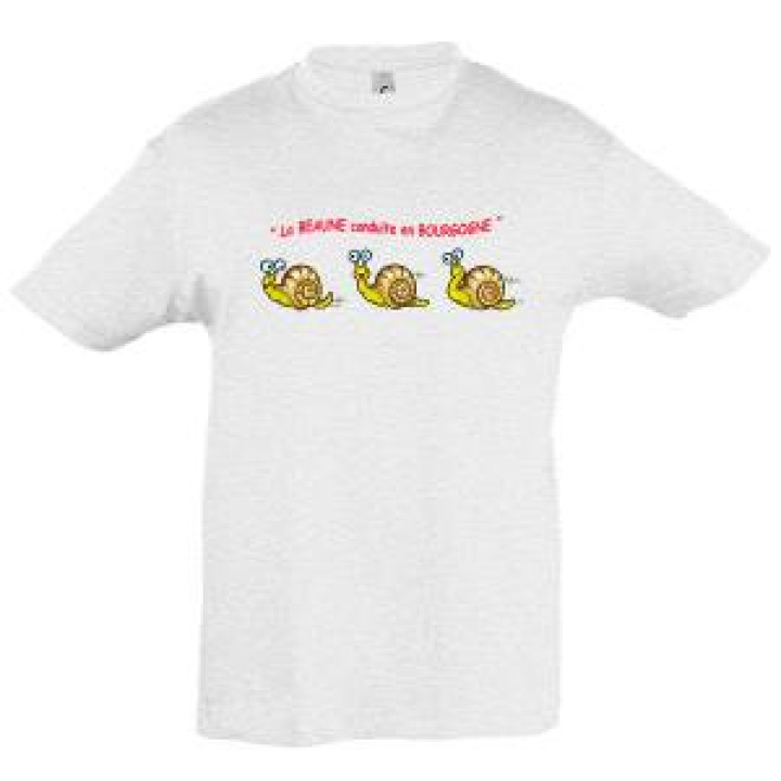 Tshirt enfant La Beaune Attitude Fuschia 2 ans