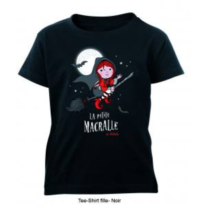 Tshirt enfant La Petite Macralle Vielsalm Noir Profond 6 ans