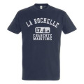 T-shirt enfant La Rochelle 17 Charente Maritime Gris Chiné 4 ans