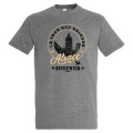 T-shirt enfant La Tour des Voleurs Riquewihr Alsace France Gris Chiné 2 ans