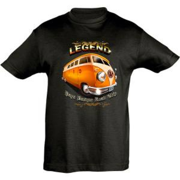T-shirt enfant Legend Van Pays Basque Noir Profond 10 ans