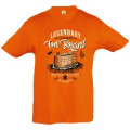 T-shirt enfant Legendary Fort Boyard la Rochelle Orange 6 ans