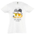 T-shirt enfant Les Filles D’Oléron Blanc 2 ans