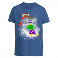 T-shirt enfant Let'go Skiing Vallée D’Ossau Denim 2 ans
