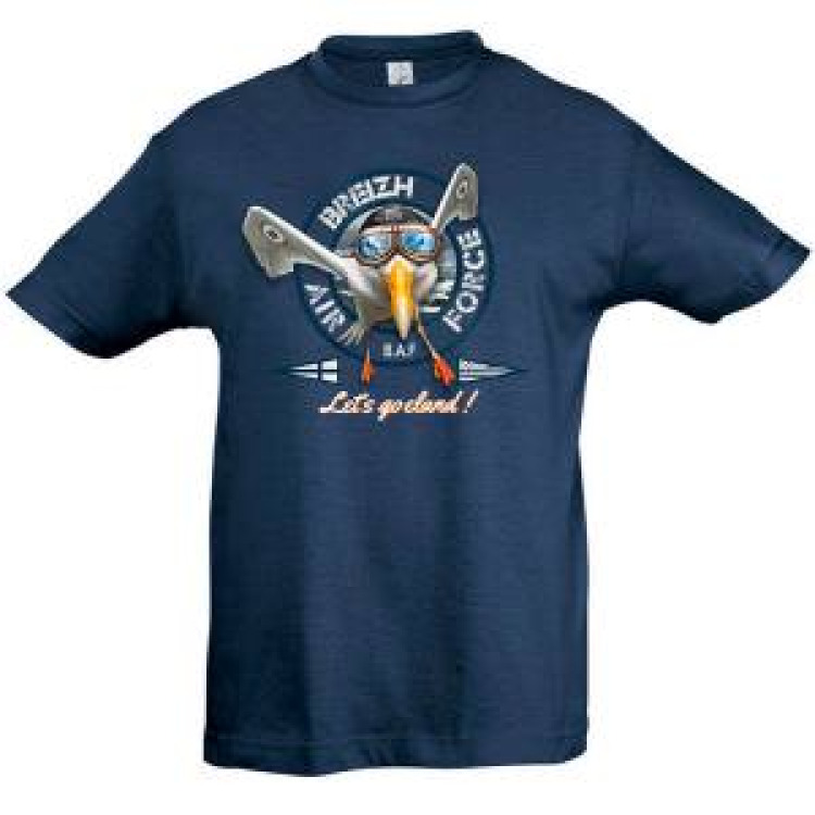 T-shirt enfant Let's Go Eland Denim 2 ans