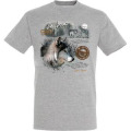 T-shirt enfant Loup Luchon Gris Chiné 2 ans